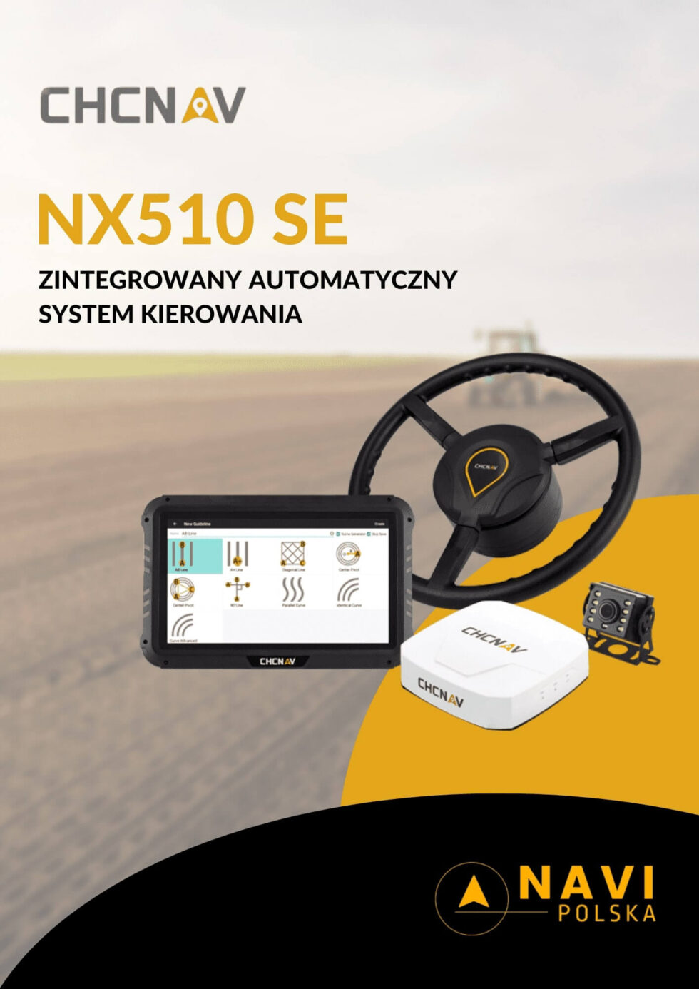 Nawigacja rolnicza - GPS do ciągnika - NAVI-polska